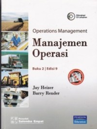 Image of Manajemen Operasi = Operations Management