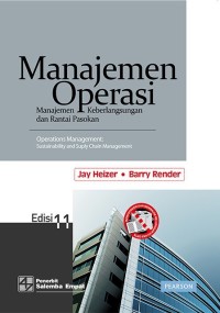 Image of Manajemen Operasi : Manajemen Keberlangsungan dan Rantai Pasokan