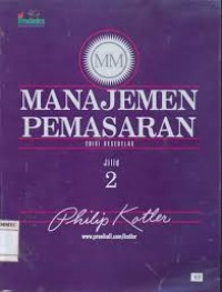 Image of Manajemen Pemasaran (Jilid 2 Edisi 11)