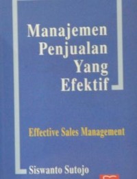 Image of Manajemen Penjualan yang Efektif
