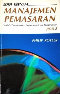 Image of Manajemen Pemasaran
