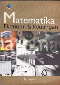 Image of Matematika Ekonomi & Keuangan