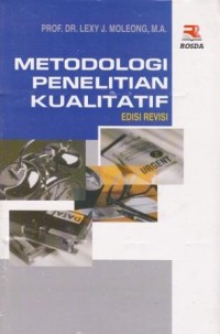 Image of Metodologi Penelitian Kualitatif