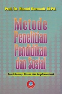 Image of Metode Penelitian Pendidikan dan sosial