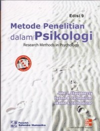 Image of Metode Penelitian dalam psikologi