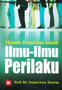 Image of Metode Penelitian untuk Ilmu-Ilmu Perilaku