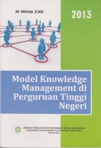 Image of Model Knowledge Management di Perguruan Tinggi Negeri