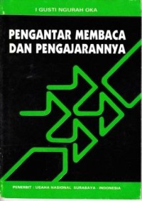 Image of Pengantar Membaca dan Pengajarannya