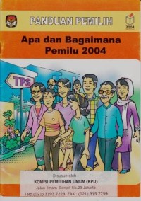 Image of Panduan Pemilih Apa dan Bagaiman Pemilu 2004