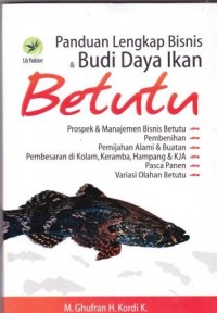 Image of Panduan lengkap bisnis & Budidaya Ikan Betutu
