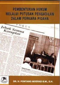 Image of Pembentukan Hukum Melalui Putusan PengadilanDalam Perkara Pidana