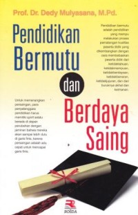 Image of Pendidikan bermutu dan berdaya saing