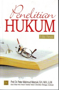 Image of Penelitian Hukum edisi revisi.