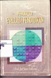 Image of Pengantar Evaluasi Pendidikan