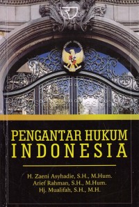 Image of Pengantar Hukum Indonesia
