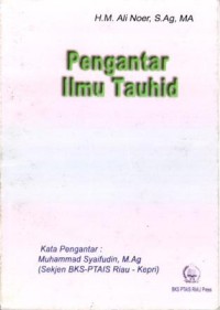 Image of Pengantar Ilmu Tauhid