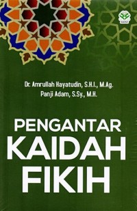 Image of Pengantar Kaidah Fikih