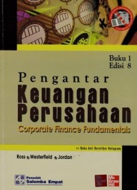 Image of Pengantar Keuangan Perusahaan : corporate finance fundamentals (Buku 1 Edisi 8)