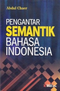 Image of Pengantar Semantik Bahasa Indonesia