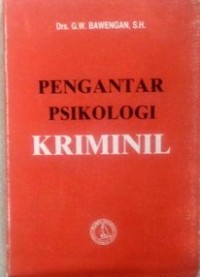 Image of Pengantar Psikologi Kriminil