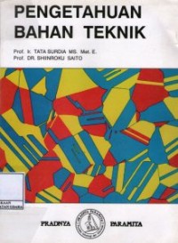 Image of Pengetahuan Bahan Teknik.