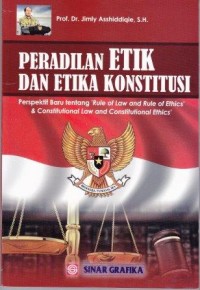 Image of Peradilan Etik Dan Etika Konstitusi
