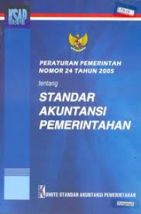 Image of Peraturan Pemerintah Nomor 24 Tahun 2005 tentang Standar Akuntansi Pemerintahan