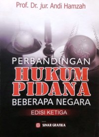 Image of Perbandingan Hukum Pidana Beberapa Negara