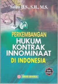 Image of Perkembangan Hukum Kontrak Innominat di Indonesia