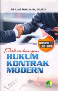 Image of Perkembangan Hukum Kontrak Modern