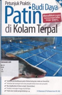 Image of Petunjuk praktis budi daya patin dikolam terpal