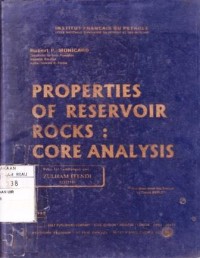 Image of Properties of Reservoir Rocks : Core analysis