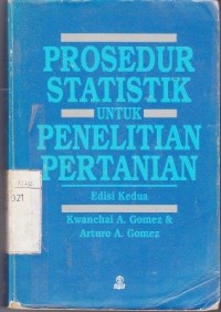 Image of Prosedur Statistik Untuk Penelitian Pertanian