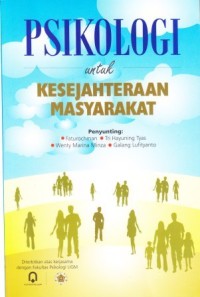 Image of PSikologi untuk Kesejahteraan Masyarakat