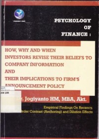 Image of Psychology of Finance