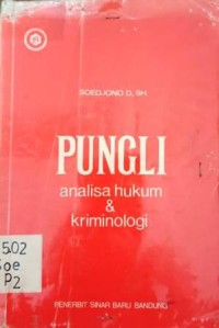 Image of Pungli : Analisa hukum dan kriminologi