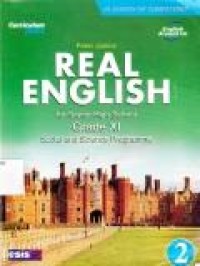 Image of Real English 2 for Senior High School Grade XI Social and Since Programe