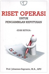 Image of Riset Operasi : untuk Pengambilan Keputusan