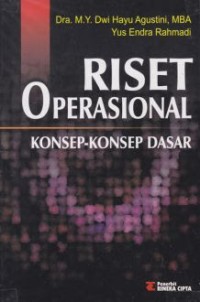 Image of Riset Operasional : Konsep-konsep dasar