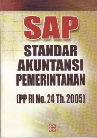 Image of SAP Standar Akutansi Pemerintahan (PP RI No.24 Th.2005)