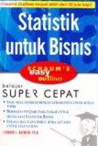 Image of Statistik untuk Bisnis Schaum's