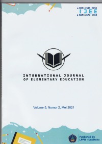 Image of IJEE : INTERNATIONAL JOURNAL OF ELEMENTARY EDUCATION