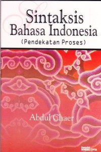 Image of Sintaksis Bahasa Indonesia