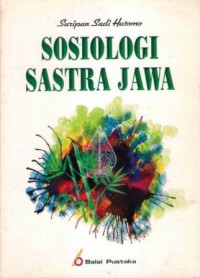 Image of Sosiologi Sastra Jawa
