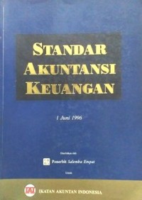 Image of Standar Akuntansi Keuangan : 1 Juni 1996