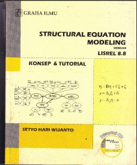 Image of Structural Equation modeling dengan LISREL 8.8
