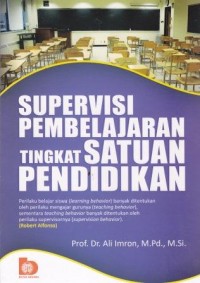 Image of Supervisi Pembelajaran Tingkat Satuan Pendidikan