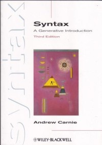 Image of Syntax a Generative Introduction