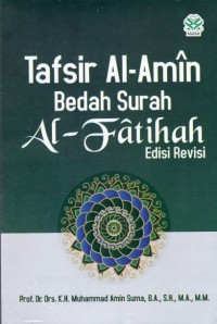 Image of Tafsir Al-Amin Bedah Surah Al-Fatihah