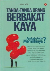 Image of Tanda-tanda Orang Berbakat Kaya